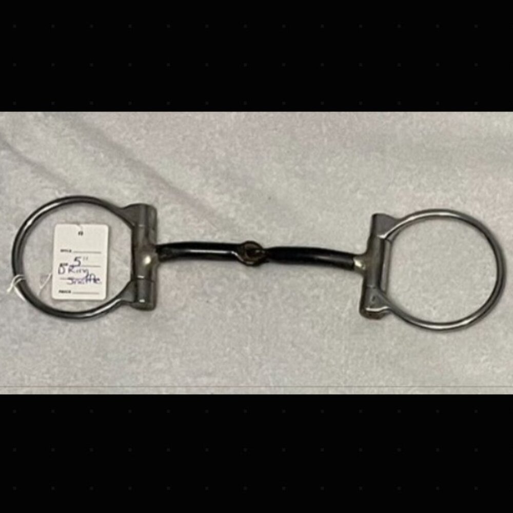 5" Jointed D Ring Snaffle Bit